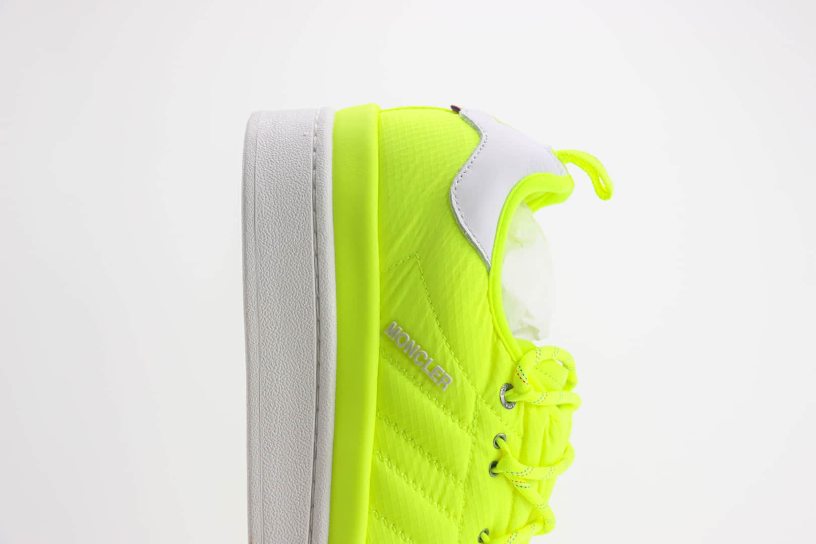 阿迪达斯Moncler x adidas originals Campus纯原版本蒙口联名荧光绿厚底增高板鞋 莆田阿迪达斯货源 货号:IG7865