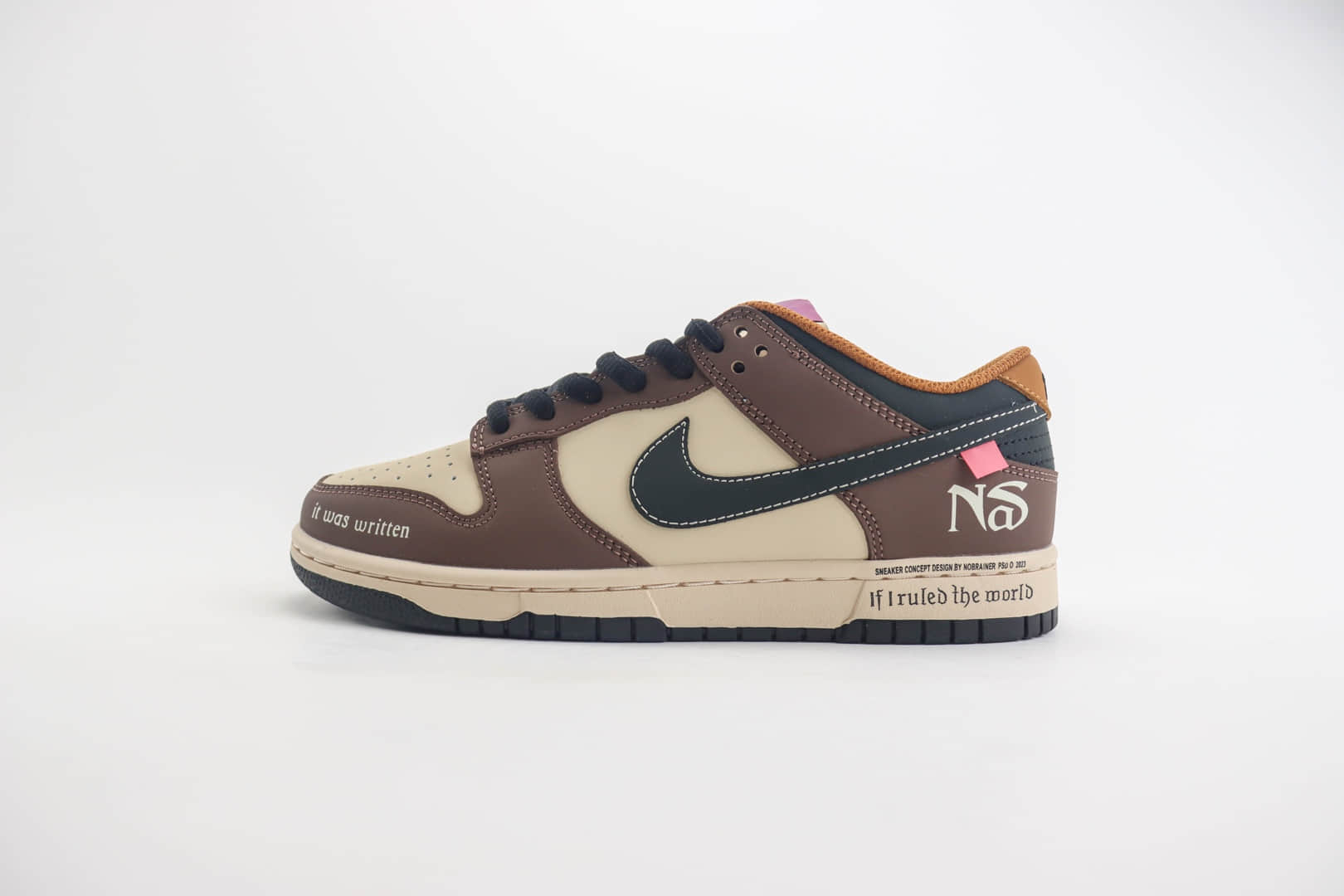 耐克Nike Dunk Low纯原版本低帮Dunk米棕色板鞋 莆田天花板Dunk 货号：MU0232-370