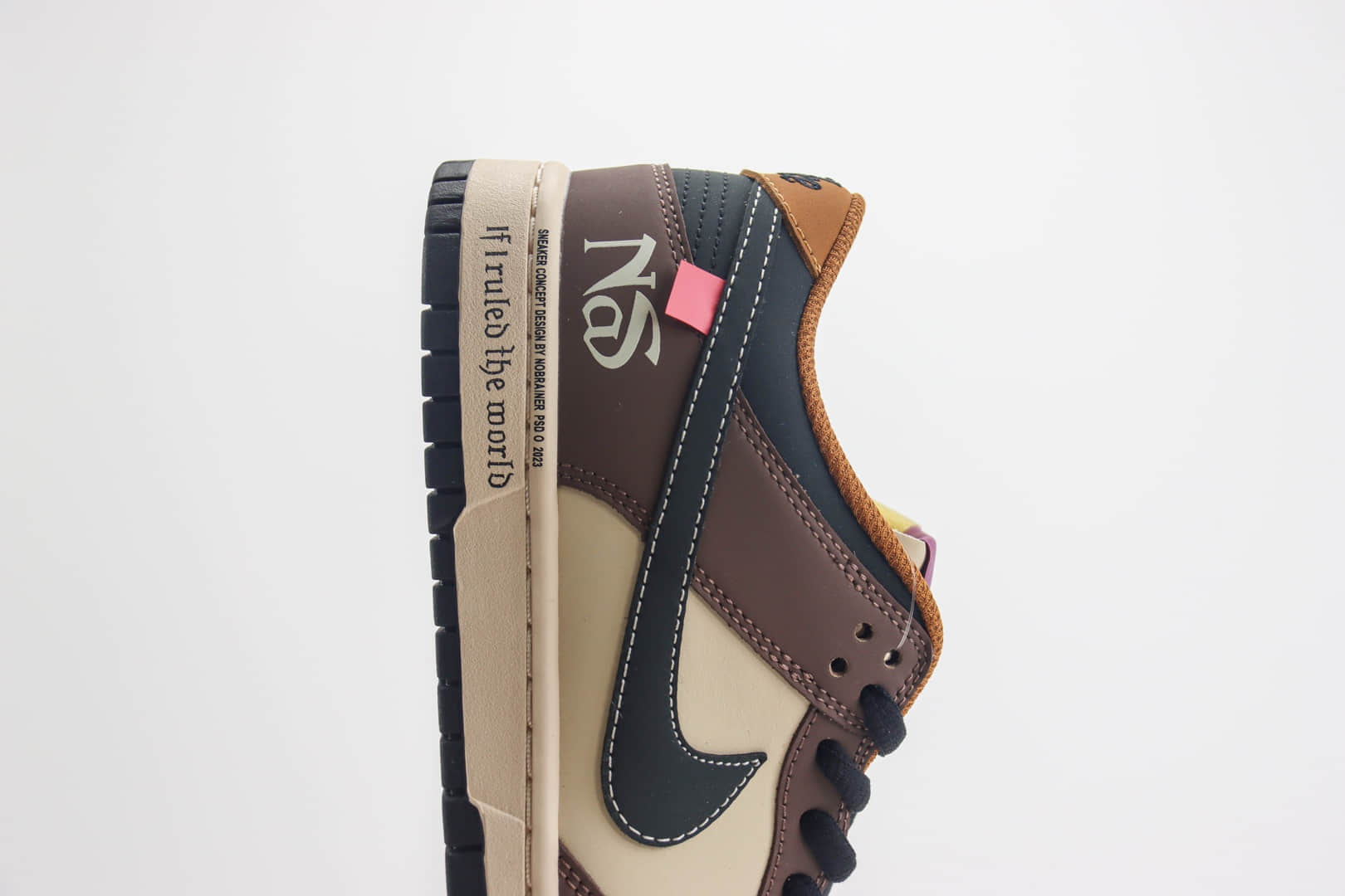 耐克Nike Dunk Low纯原版本低帮Dunk米棕色板鞋 莆田天花板Dunk 货号：MU0232-370