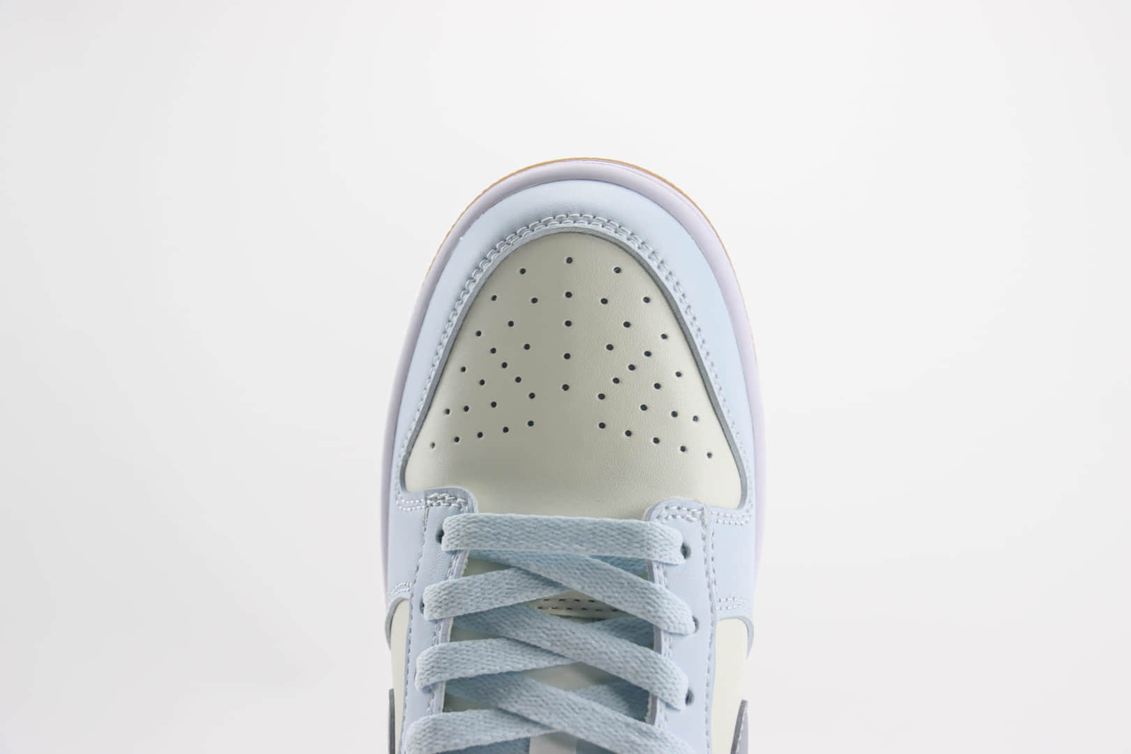 耐克Nike SB Dunk Low纯原版本低帮SB Dunk米灰淡蓝板鞋 莆田耐克货源 货号：FD9922-151