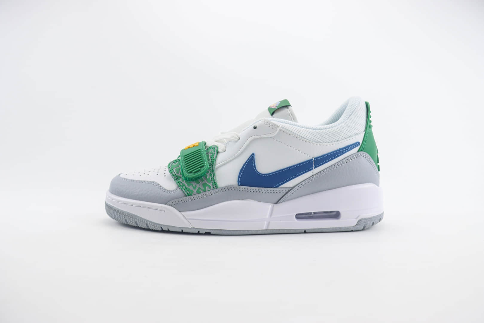 乔丹Air Jordan Legacy 312 Low纯原版本低帮AJ312白绿蓝三合一魔术贴篮球鞋 莆田AJ货源 货号：CD9054-140