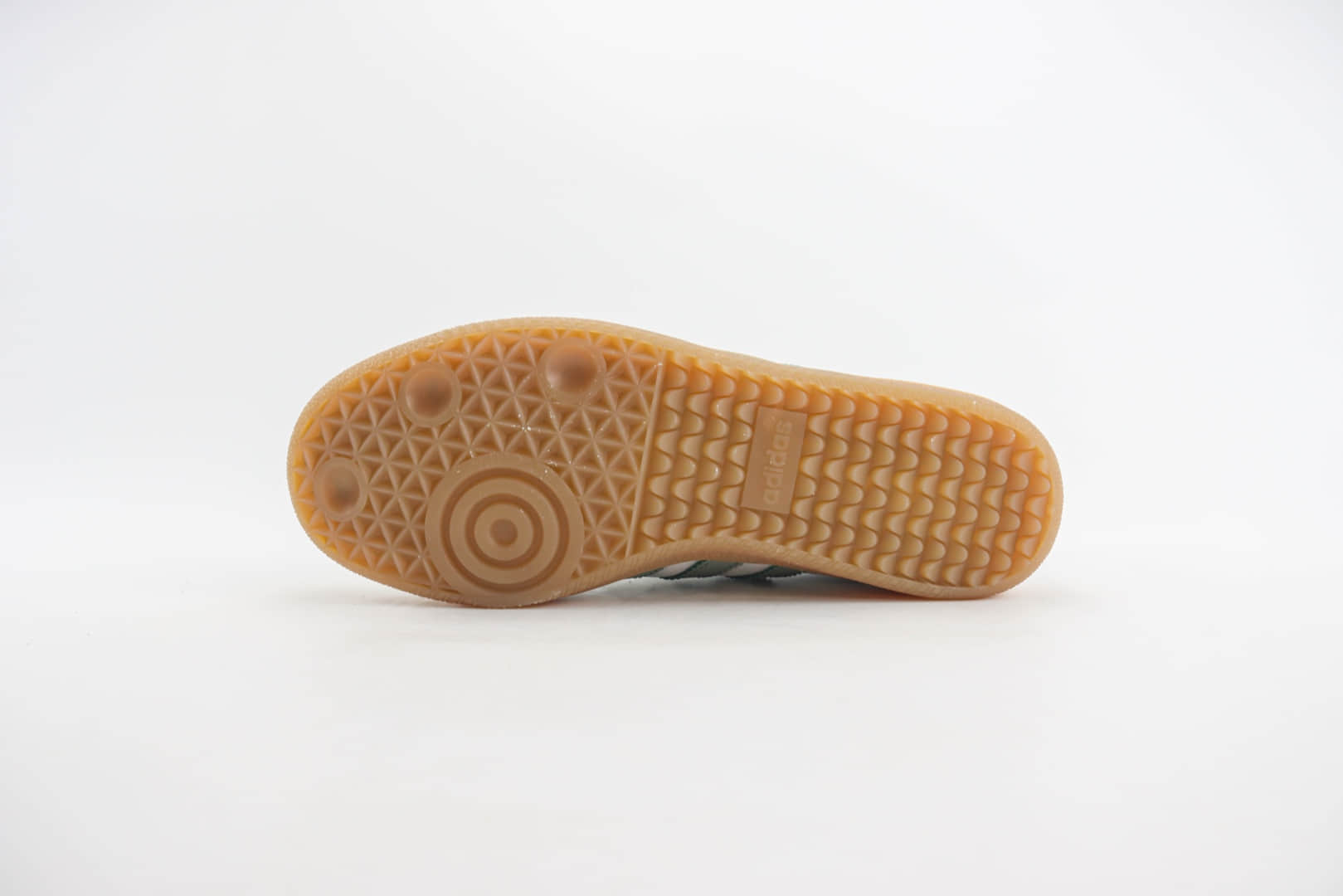 阿迪达斯adidas Samba OG纯原版本桑巴白绿色复古板鞋 莆田阿迪达斯货源 货号:ID0492