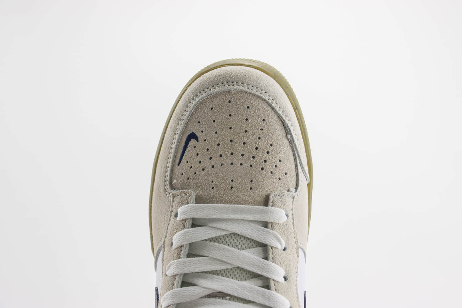 耐克Nike SB Force 58纯原版本白灰蓝复古板鞋 莆田耐克批发 货号：CZ2959-100