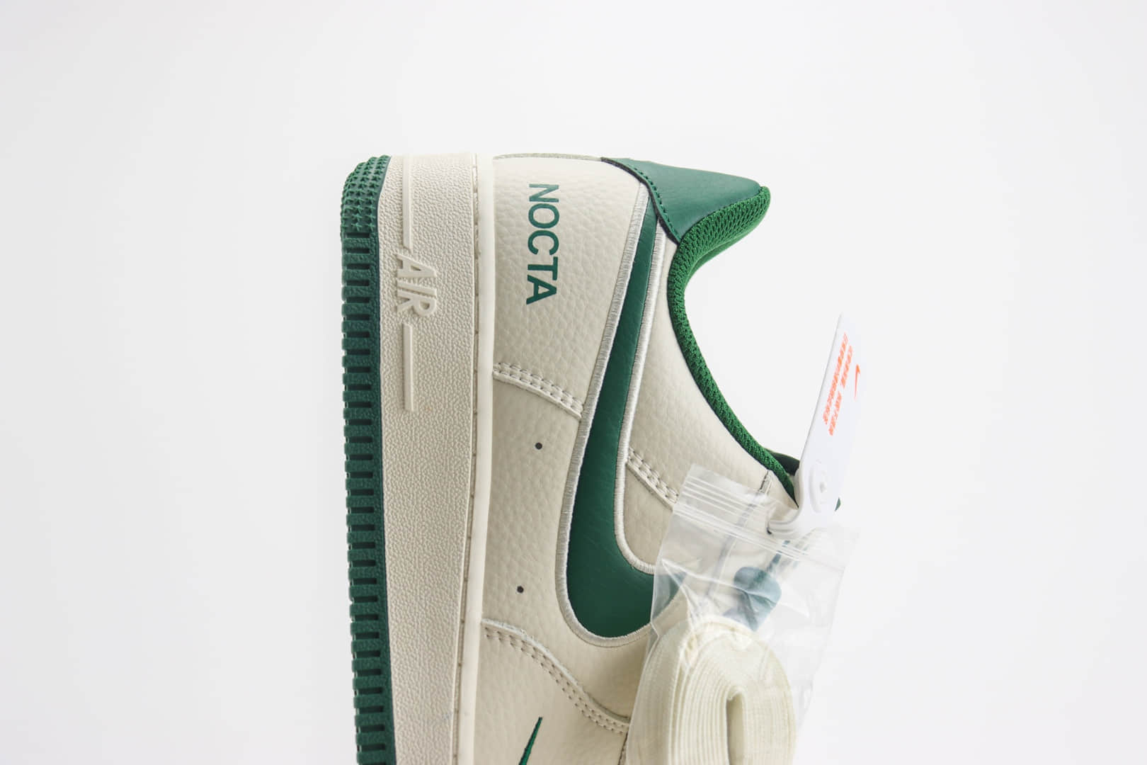 耐克NOCTA×Nike Air Force 1 Low纯原版本联名空军一号AF1白绿双勾板鞋 莆田耐克代理 货号：NO0224-025