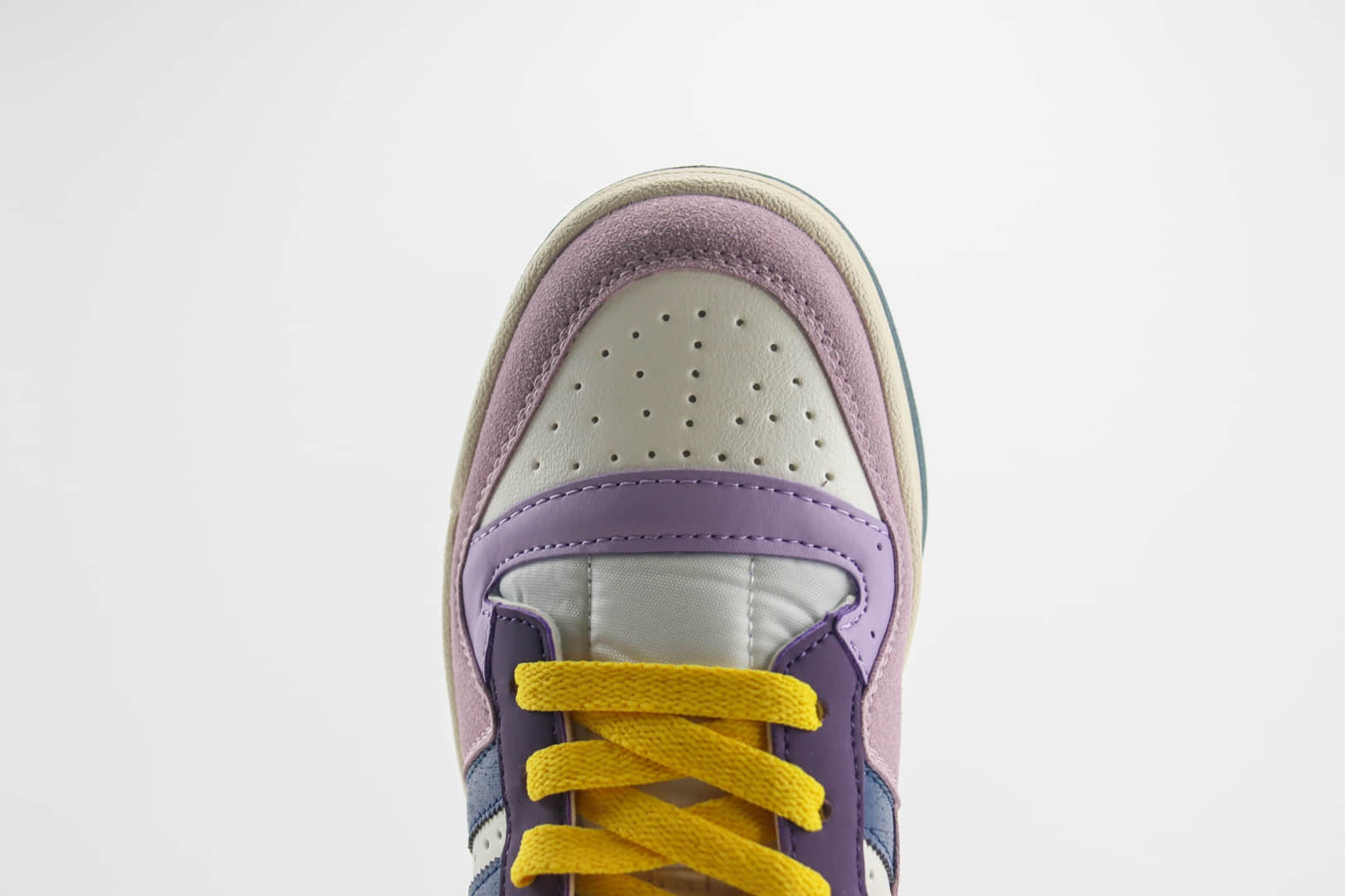 阿迪达斯adidas Forum 84 Low OG纯原版本白粉紫低帮板鞋 莆田复刻鞋货源 货号：ID6266