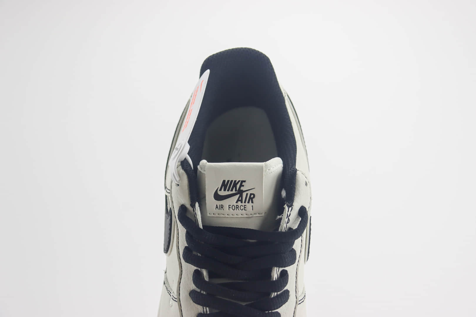 耐克BALENCIAGA x Nike Air Force 1'07 Low纯原版本巴黎世家联名空军一号AF1白黑色板鞋 莆田耐克工厂 货号:FR0538-090