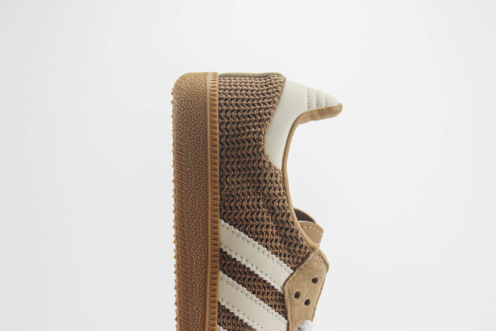 阿迪达斯adidas Original Samba OG纯原版本桑巴卡其棕网面板鞋 莆田阿迪达斯工厂 货号:IG1379