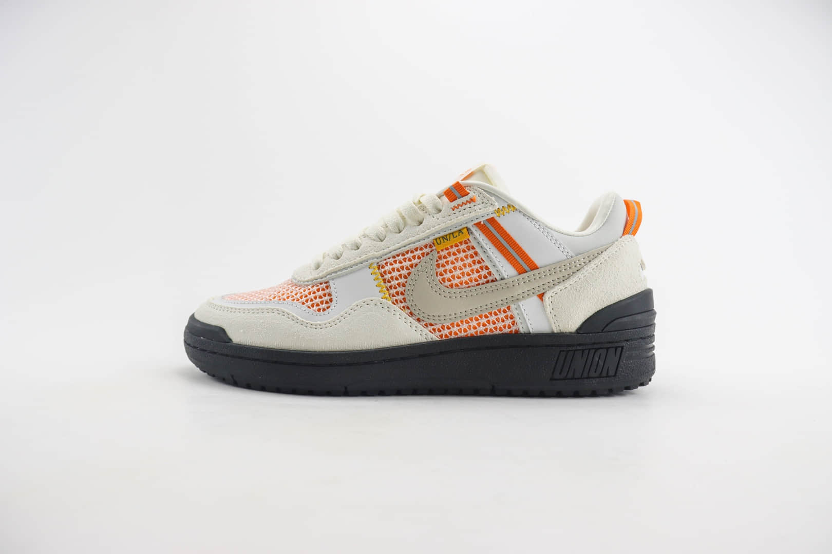 耐克Union x Nike Field General 82 SP纯原版本UN联名米橙色复古篮球鞋 莆田耐克货源 货号:FQ9003-100