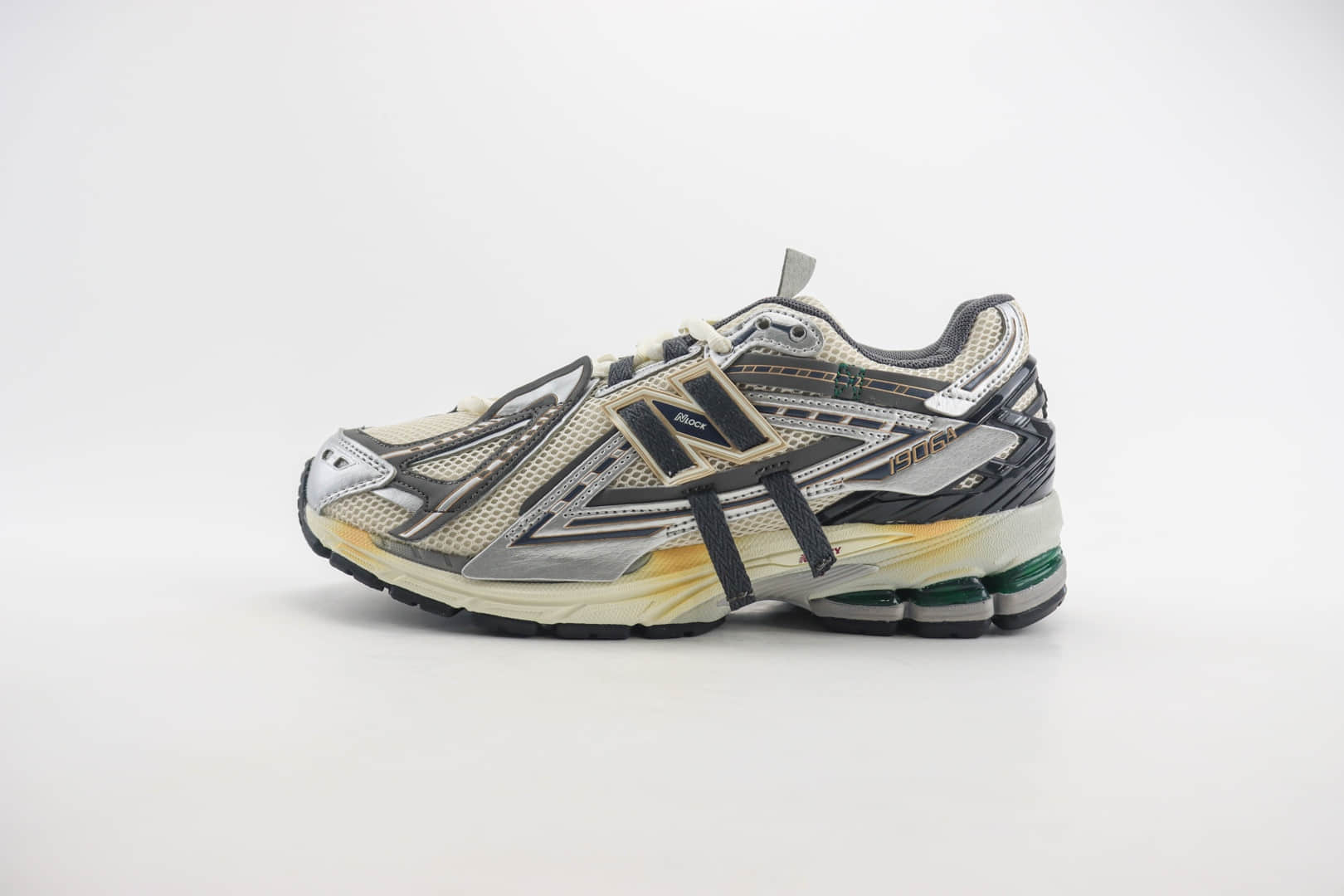新百伦New Balance 1906纯原版本NB1906灰白黄复古老爹鞋 莆田鞋批发 货号：M1906AD