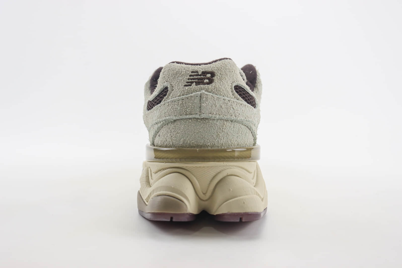 新百伦New Balance 9060纯原版本NB9060灰棕色复古老爹鞋 莆田新百伦代理 货号：U9060SYD