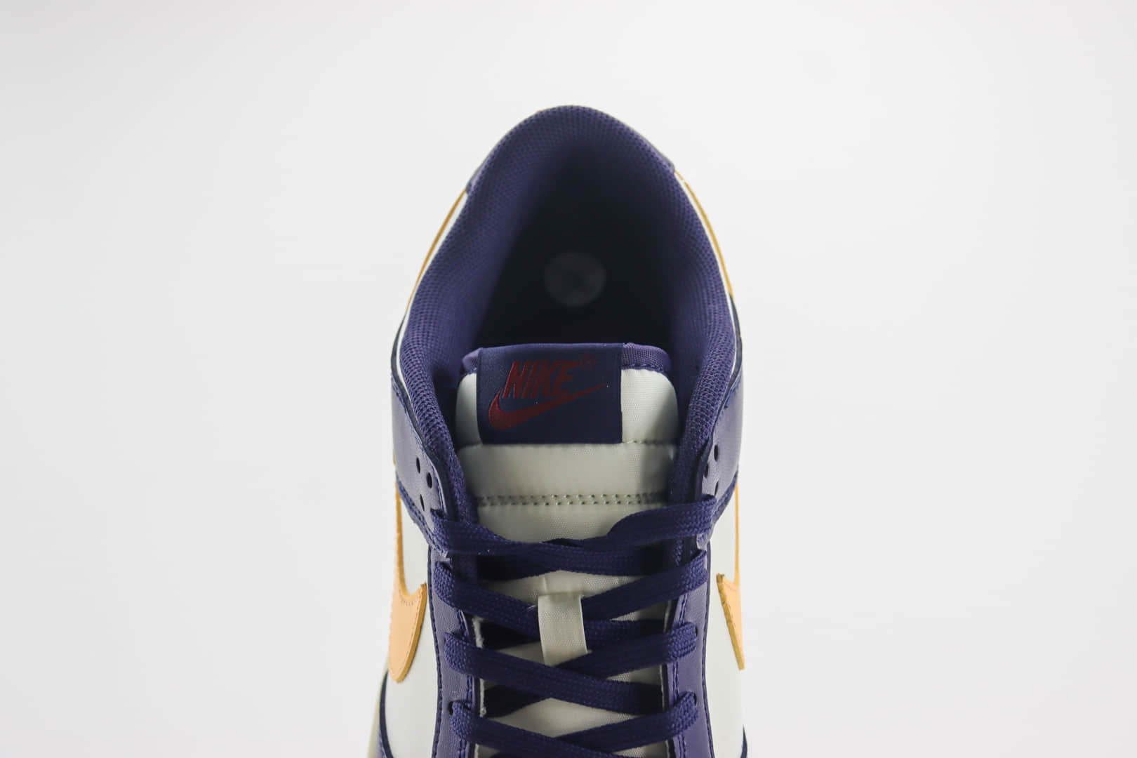 耐克Nike SB Dunk Low纯原版本低帮SB Dunk湖人紫黄勾滑板板鞋 莆田耐克货源 货号:FV8106-181