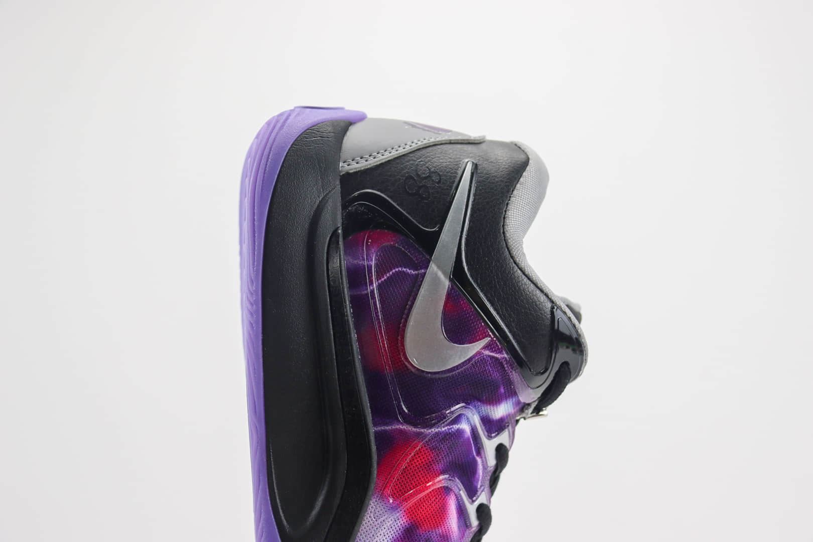 耐克Nike KD17 EP纯原版本杜兰特十七代黑紫色实战篮球鞋 莆田耐克工厂 货号：HJ4464-001