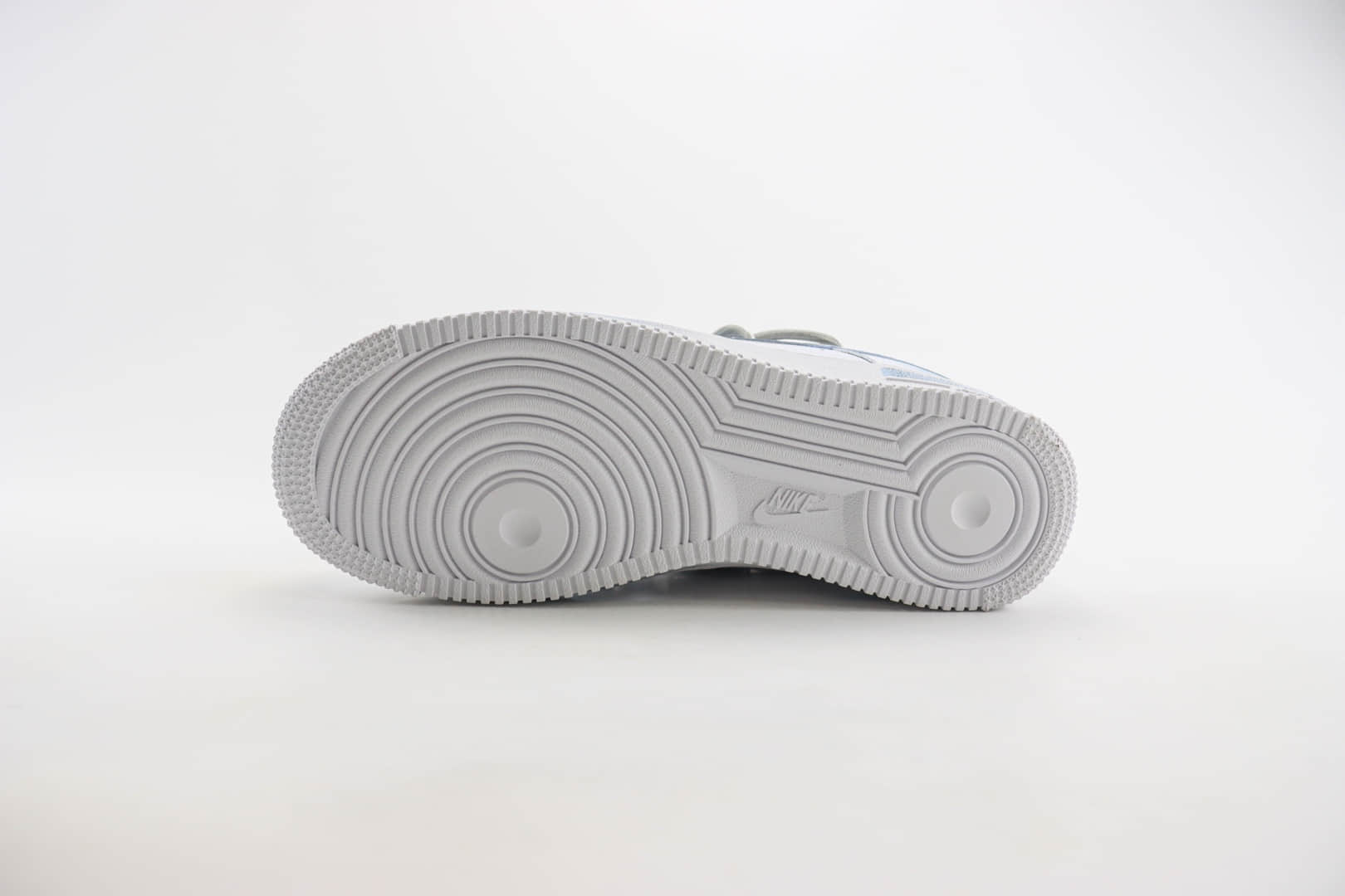耐克Nike Air Force 1 Low纯原版本空军一号AF1白蓝灰绑带板鞋 莆田耐克工厂 货号：ZH0316-020