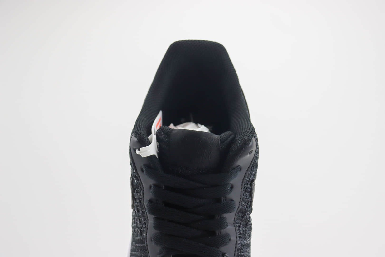 耐克Nike Air Force 1纯原版本空军一号AF1黑灰针织板鞋 莆田耐克工厂 货号：CI0051-300