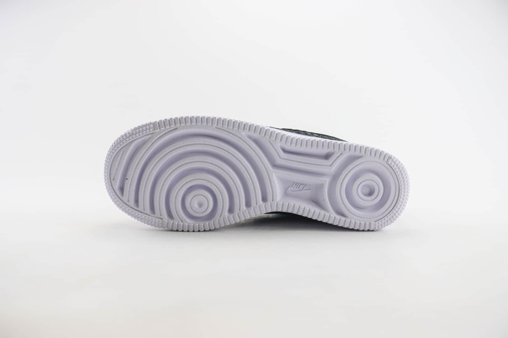 耐克Nike Air Force 1纯原版本空军一号AF1黑灰针织板鞋 莆田耐克工厂 货号：CI0051-300