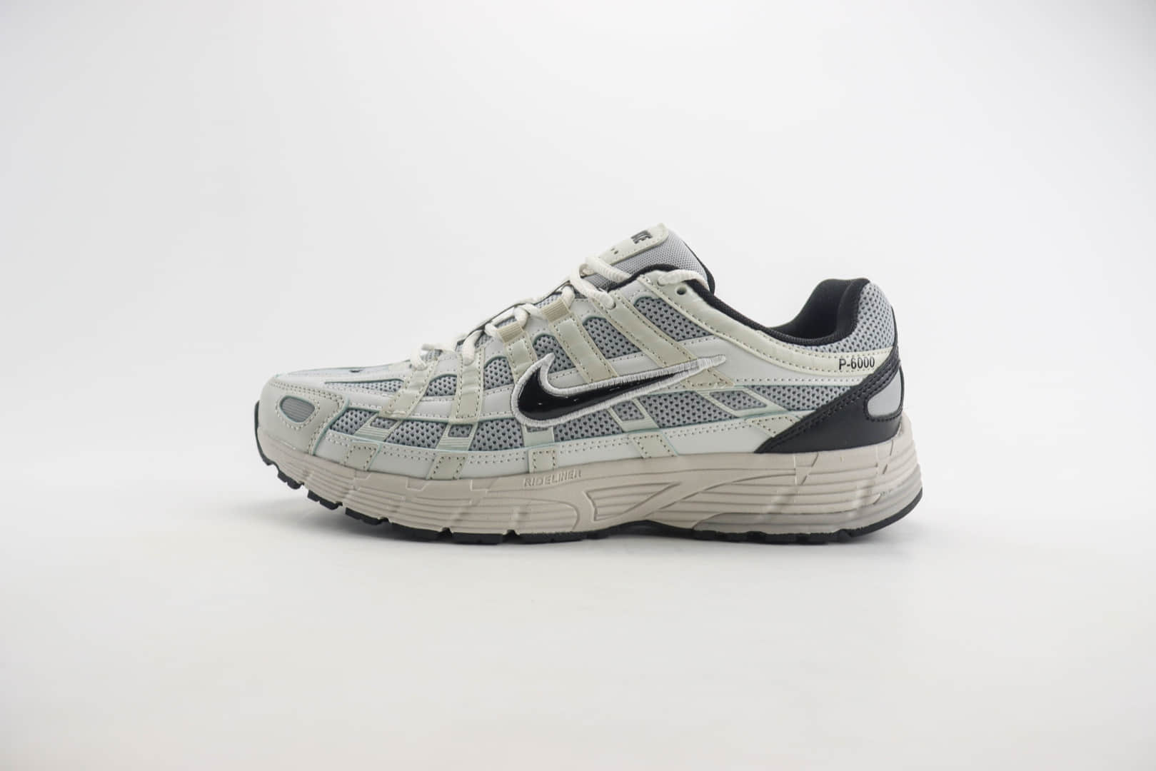 耐克Nike Initiator Running P-6000纯原版本P6000白黑复古老爹鞋 莆田耐克货源 货号：HJ3488-001