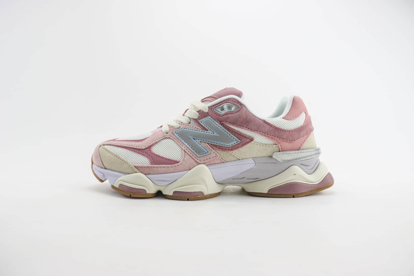 新百伦New Balance 9060纯原版本NB9060米粉色运动慢跑鞋 莆田新百伦代理 货号:U9060FRL