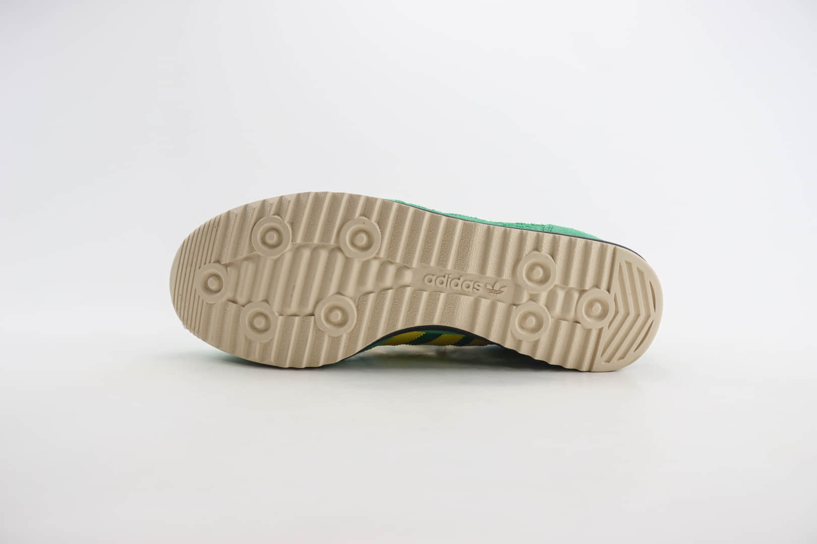 阿迪达斯adidas Originals SL 72 RS（Reshaped）纯原版本绿黄色复古慢跑鞋 莆田复刻鞋货源 货号：IG2133