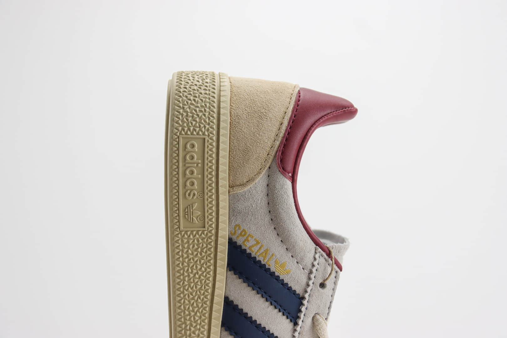 阿迪达斯adidas Handball Spezial纯原版本白灰暗蓝酒红复古板鞋 莆田阿迪达斯工厂 货号:IF3742