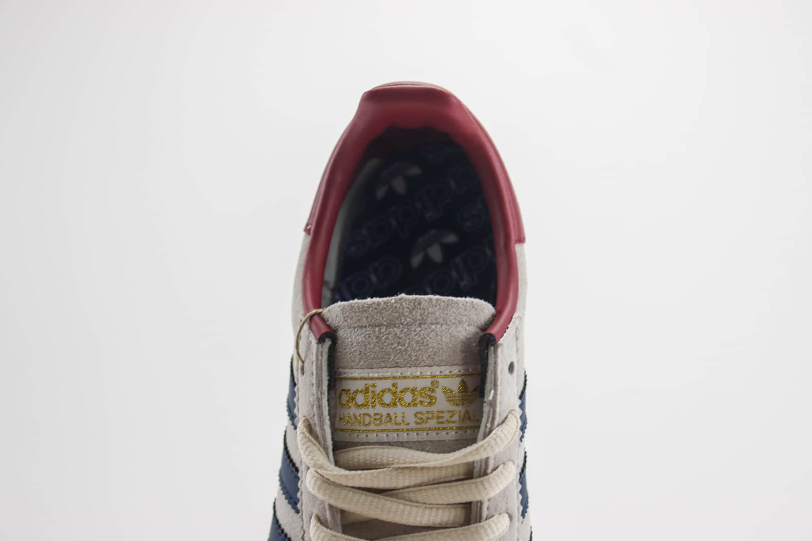 阿迪达斯adidas Handball Spezial纯原版本白灰暗蓝酒红复古板鞋 莆田阿迪达斯工厂 货号:IF3742