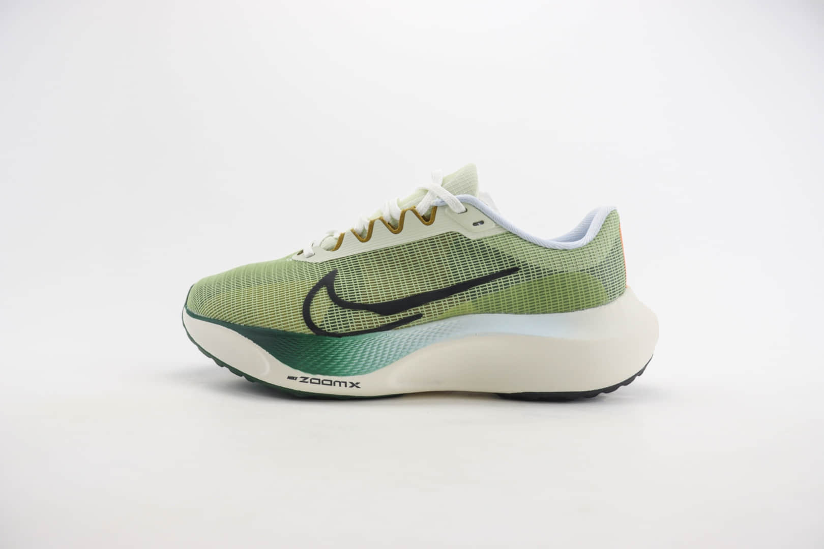 耐克Nike Zoom Fly 5纯原版本绿色马拉松跑鞋 莆田耐克货源 货号:FV3632-301