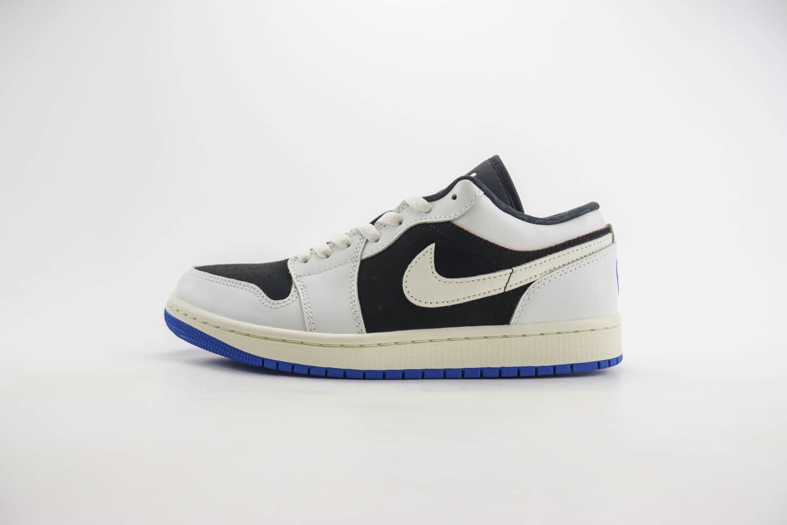 乔丹Air Jordan 1 Low “Quai 54”纯原版本低帮AJ1黑白蓝篮球鞋 莆田AJ货源 货号:HQ0764-001