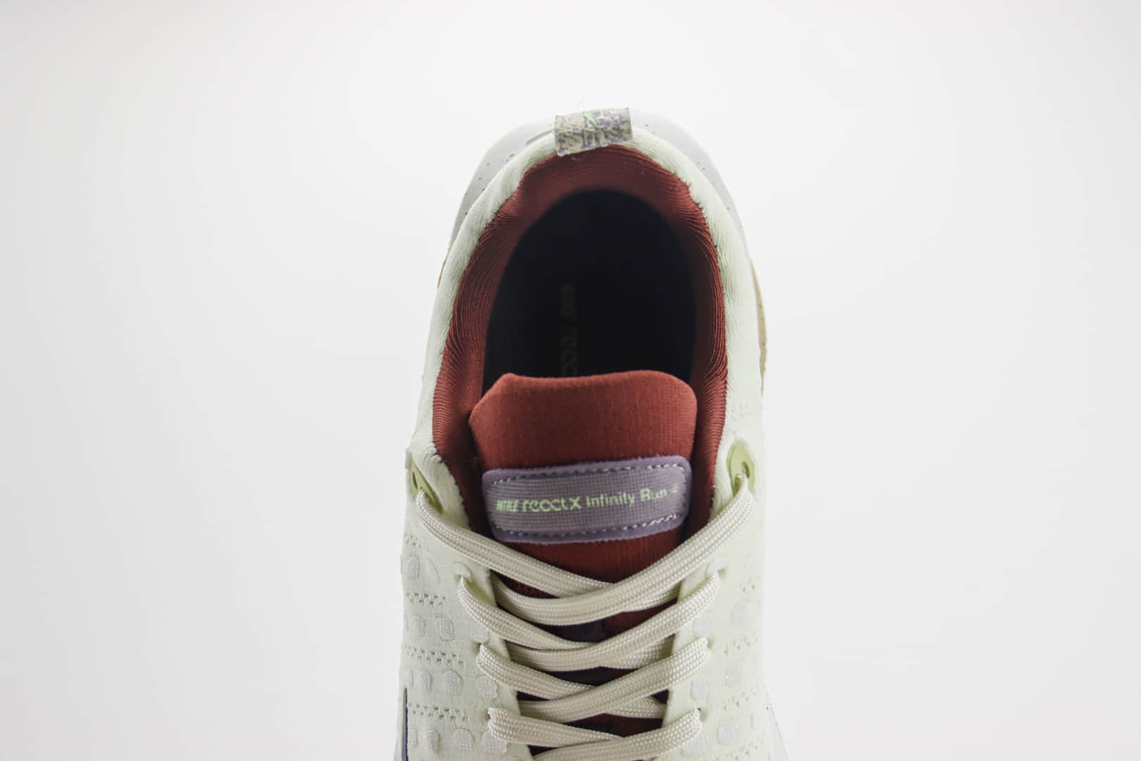 耐克Nike React Infinity Run 4纯原版本米白色马拉松跑鞋 莆田耐克代理 货号：HF5710-101