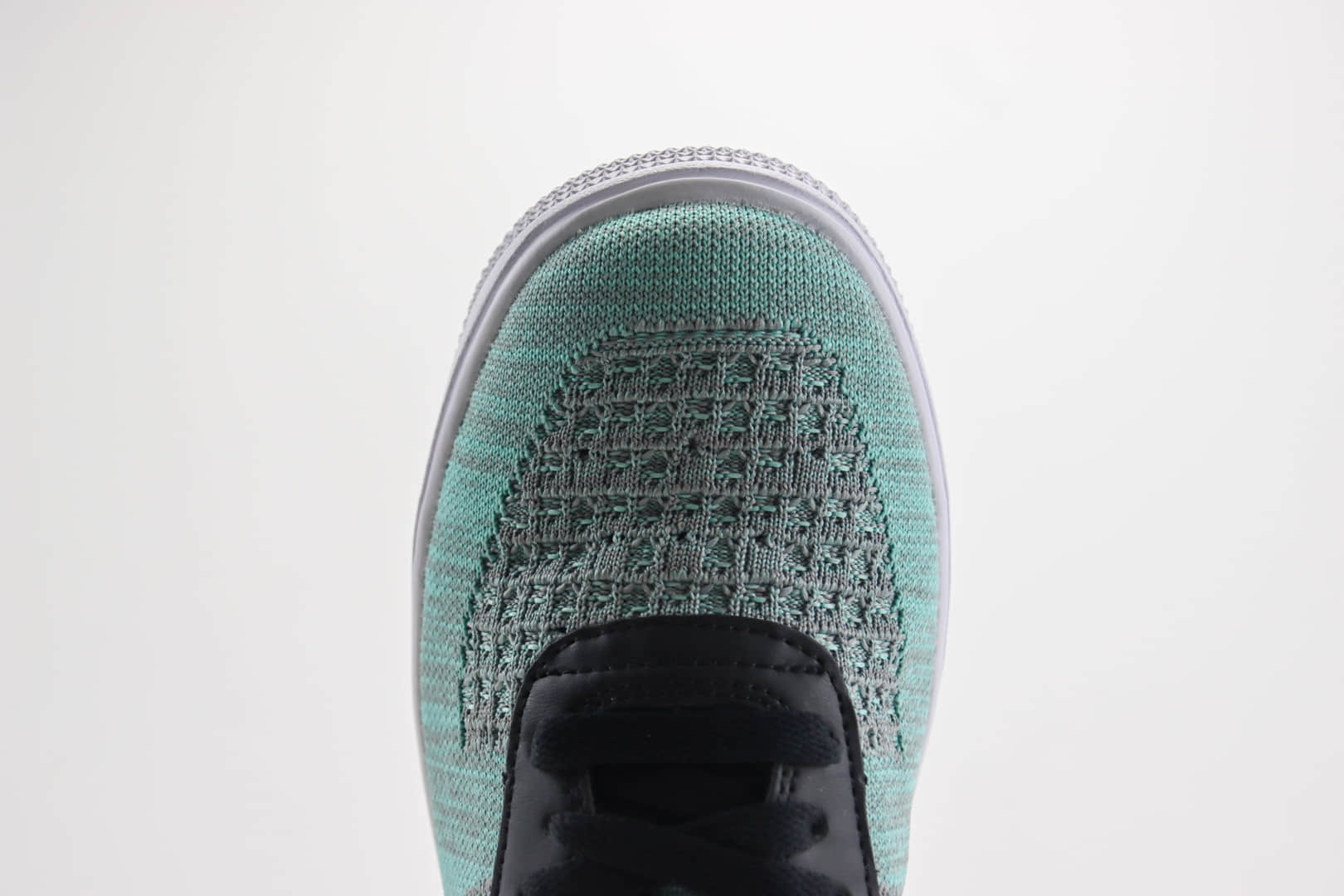 耐克Nike Air Force 1纯原版本空军一号蓝灰黑针织板鞋 莆田耐克货源 货号：CI0051-600