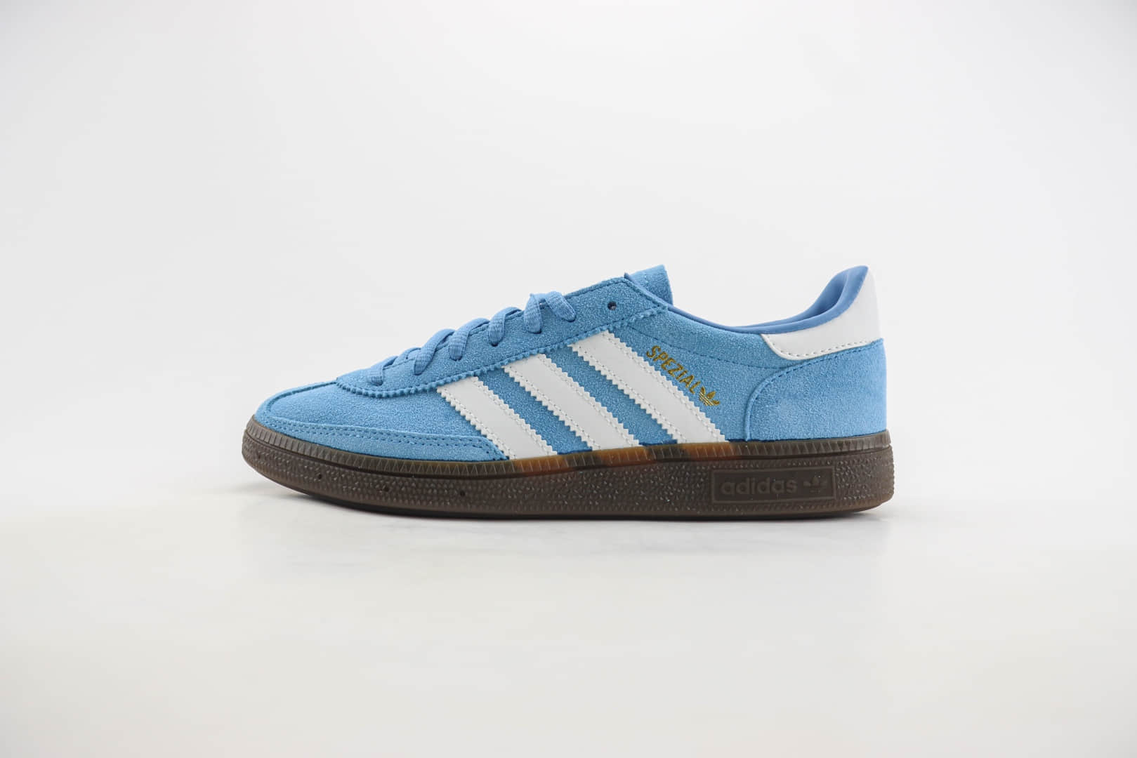 阿迪达斯adidas Handball Spezial纯原版本蓝白色德训鞋 莆田阿迪达斯货源 货号：BD7632
