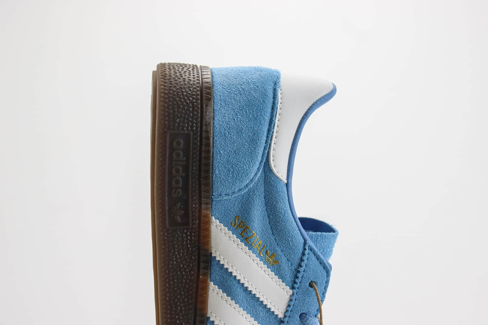 阿迪达斯adidas Handball Spezial纯原版本蓝白色德训鞋 莆田阿迪达斯货源 货号：BD7632