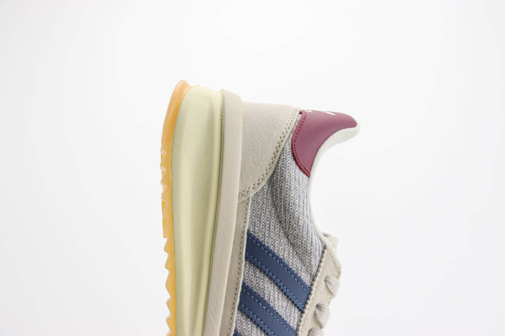 阿迪达斯adidas Originals SL 72 RTN纯原版本灰蓝色增高厚底板鞋 莆田阿迪达斯货源 货号：JI2500