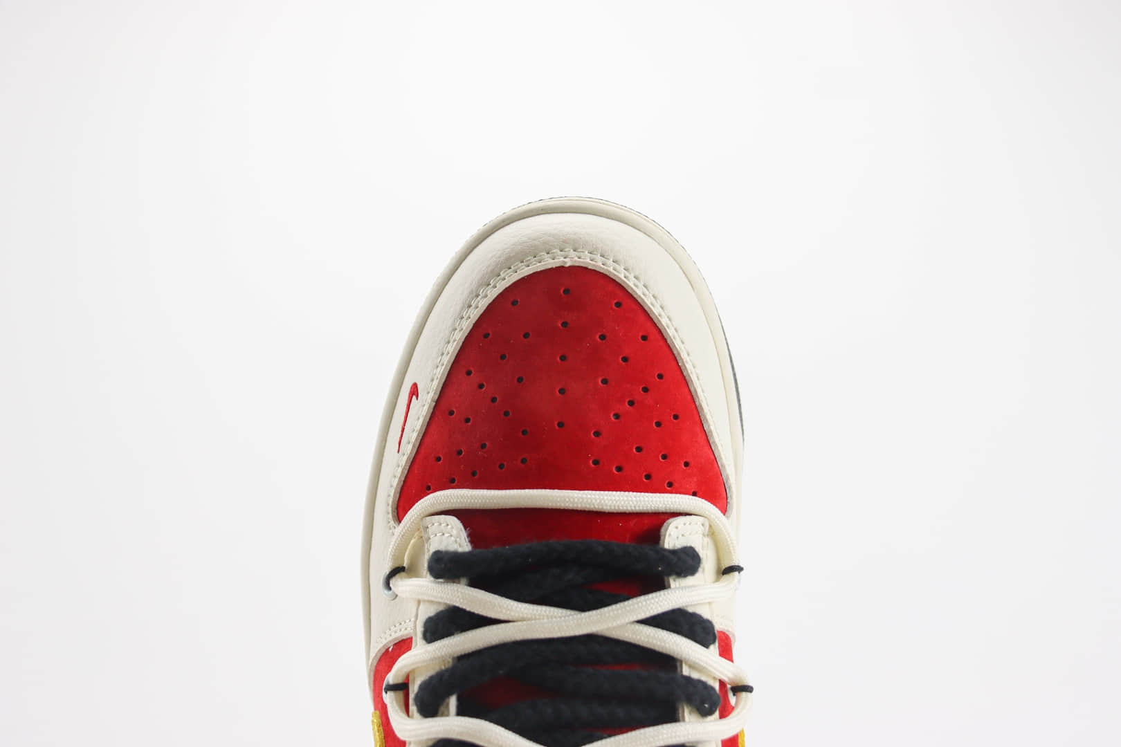耐克Nike SB Dunk Low纯原版本蛇年限定SB Dunk米红黄勾抽绳绑带低帮滑板板鞋 莆田耐克代理 货号:YX5066-265