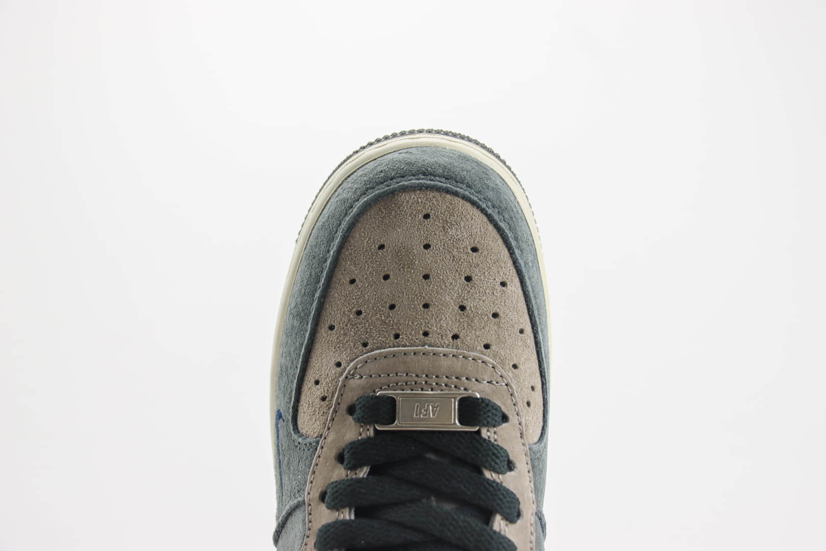 耐克Nike Air Force 1 Low纯原版本空军一号麂皮灰AF1数字8低帮板鞋 莆田天花板AF1 货号:YD2425-808