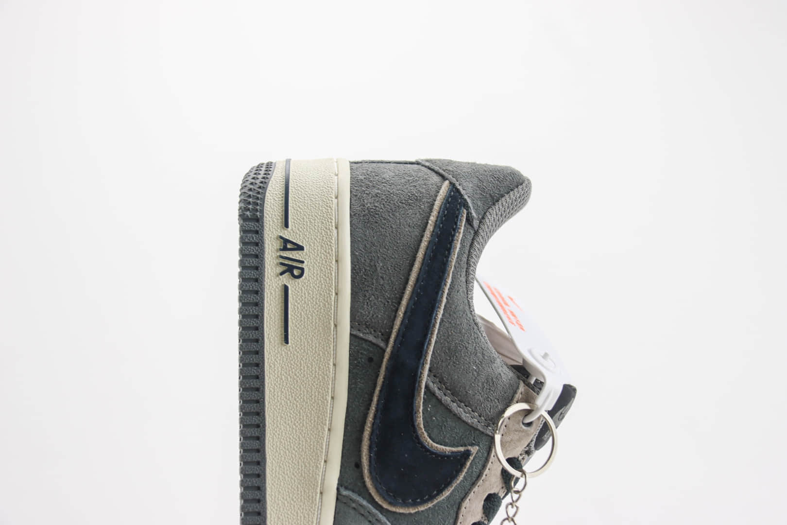 耐克Nike Air Force 1 Low纯原版本空军一号麂皮灰AF1数字8低帮板鞋 莆田天花板AF1 货号:YD2425-808