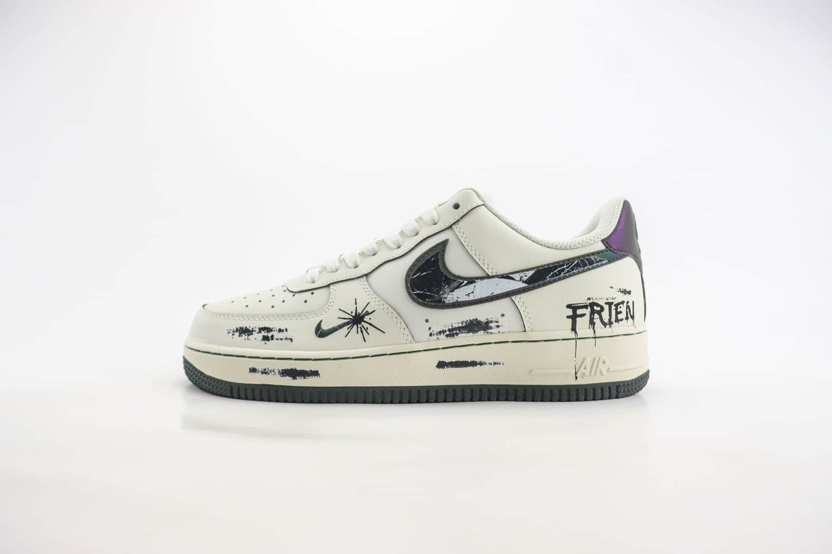 耐克Nike Air Force 1 Low “Night Gun Hole”纯原版本空军一号AF1暗夜枪孔低帮板鞋 莆田耐克批发 货号:FB1893-999