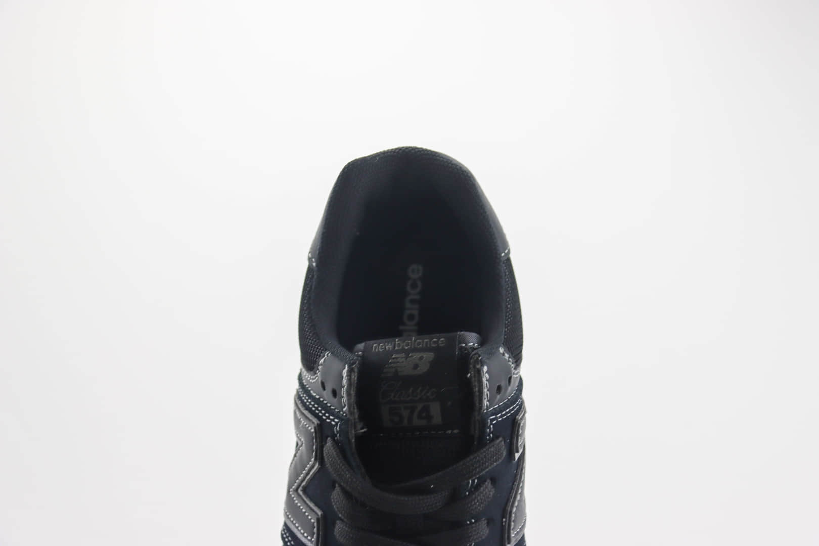 新百伦New Balance 574纯原版本NB574藏青色复古慢跑鞋 莆田新百伦工厂 货号：WL574EVE