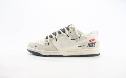 耐克Nike SB Dunk Low纯原版本低帮SB Dunk米灰抽绳绑带板鞋 莆田耐克代理 货号：XX3168-118