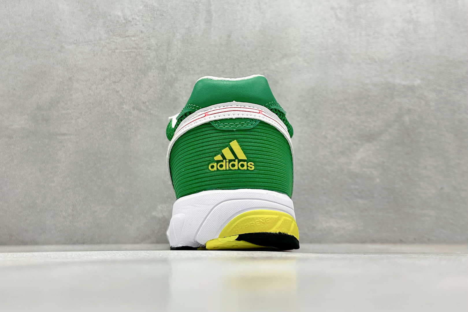 阿迪达斯adidas originals Neftenga纯原版本红黄绿马拉松网面超轻透气跑步鞋 莆田阿迪达斯货源 货号：JI0494