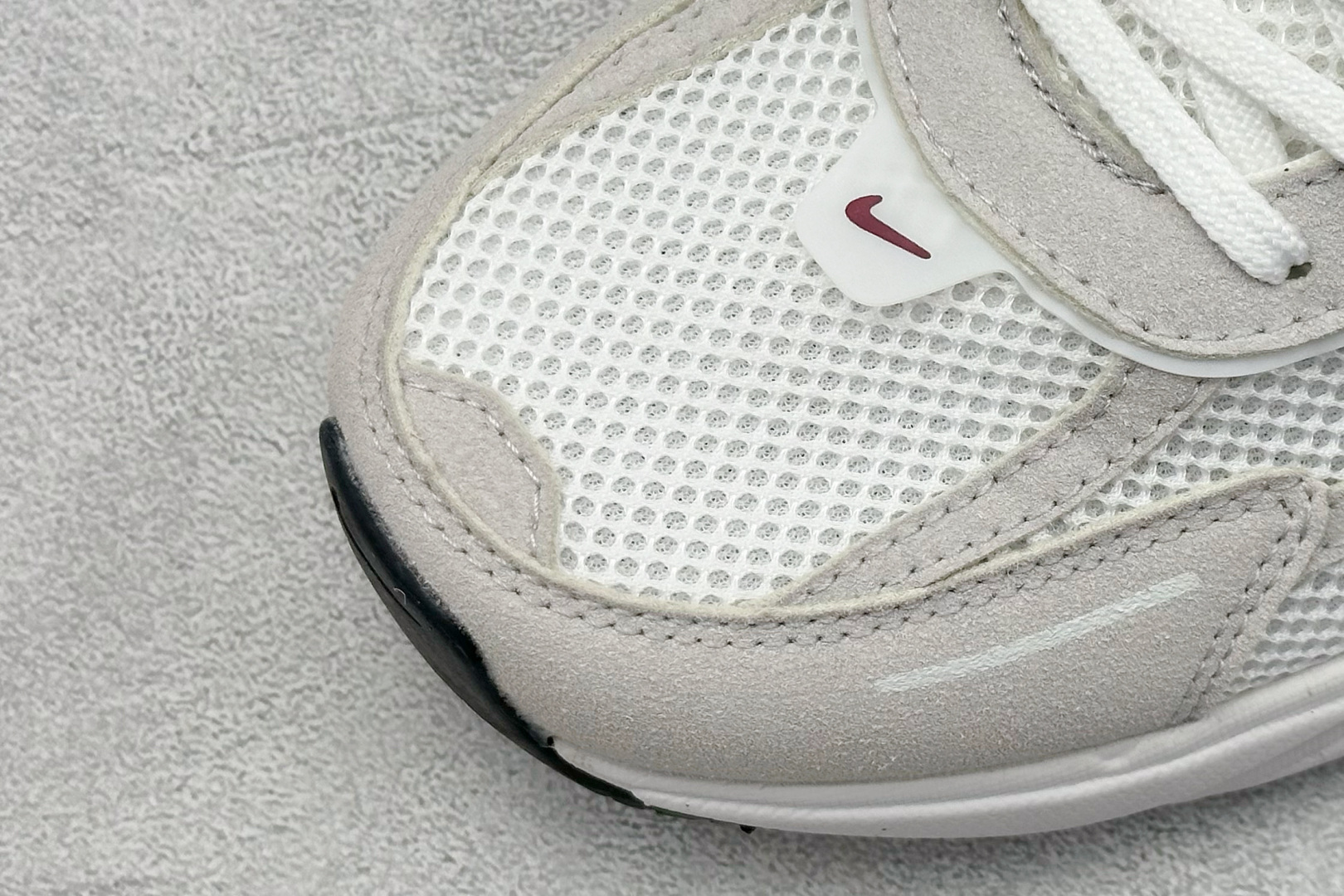 耐克Nike V2K Runtekk纯原版本白灰红减震复古跑鞋 莆田耐克批发 货号:HQ3500-100