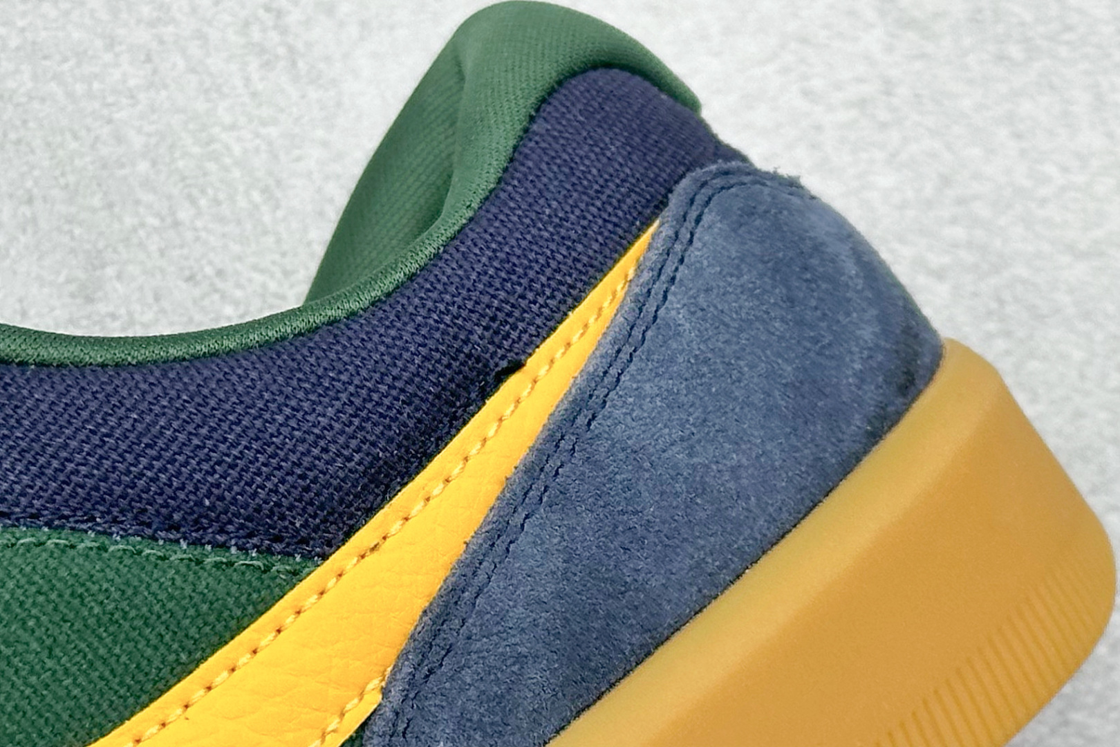 耐克Nike SB Force 58纯原版本蓝绿橙硫化板鞋 莆田耐克工厂 货号：DV5476-402