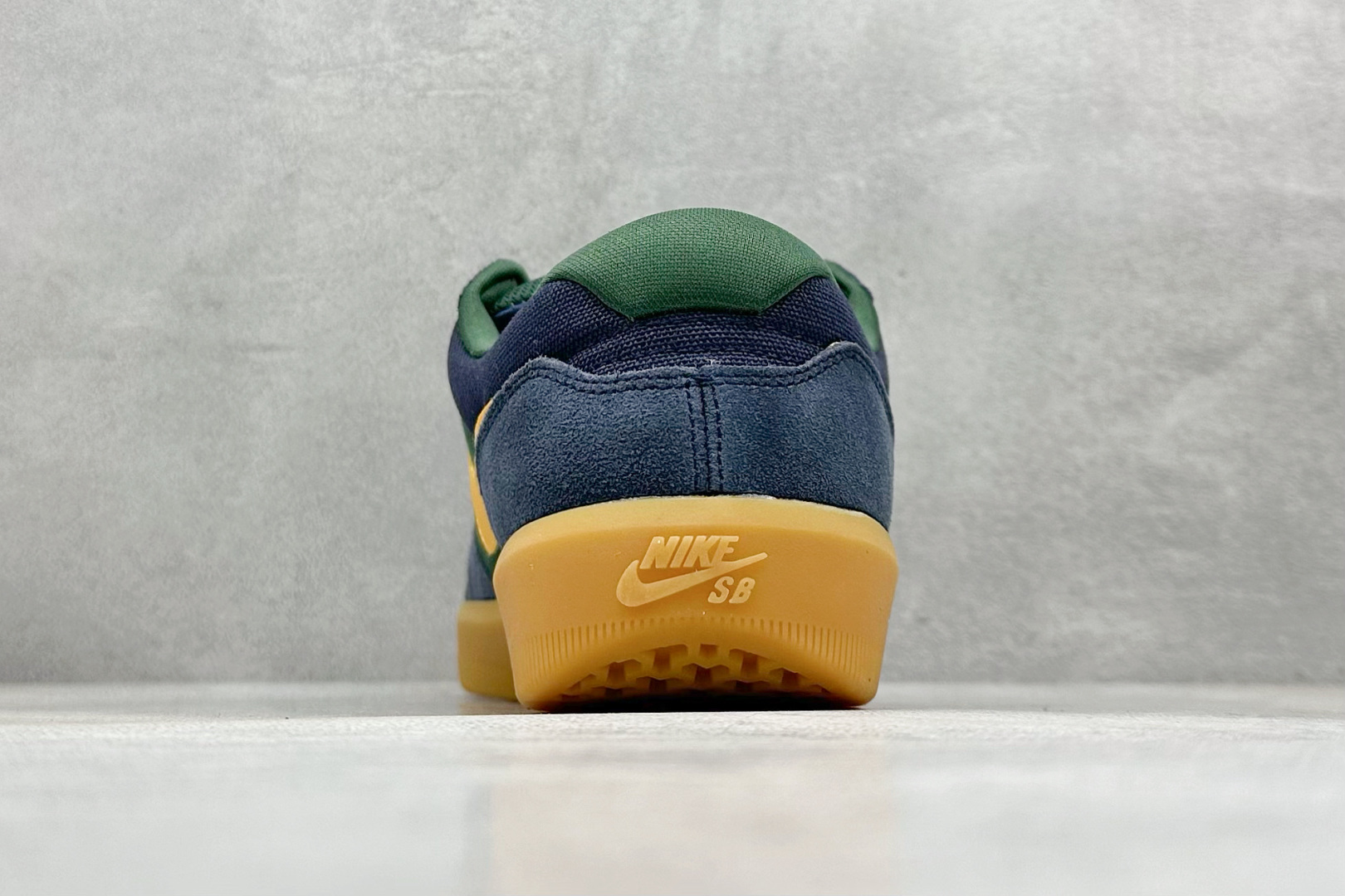 耐克Nike SB Force 58纯原版本蓝绿橙硫化板鞋 莆田耐克工厂 货号：DV5476-402