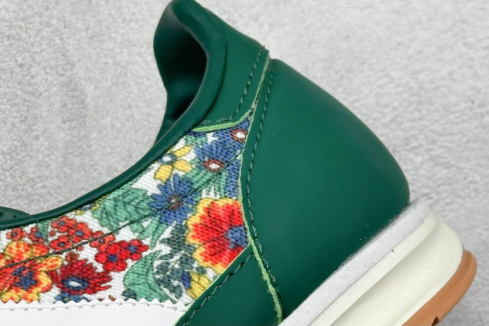 阿迪达斯adidas Original SL72 OG纯原版本深绿花卉德训复古板鞋 莆田复刻鞋货源 货号:JH7226