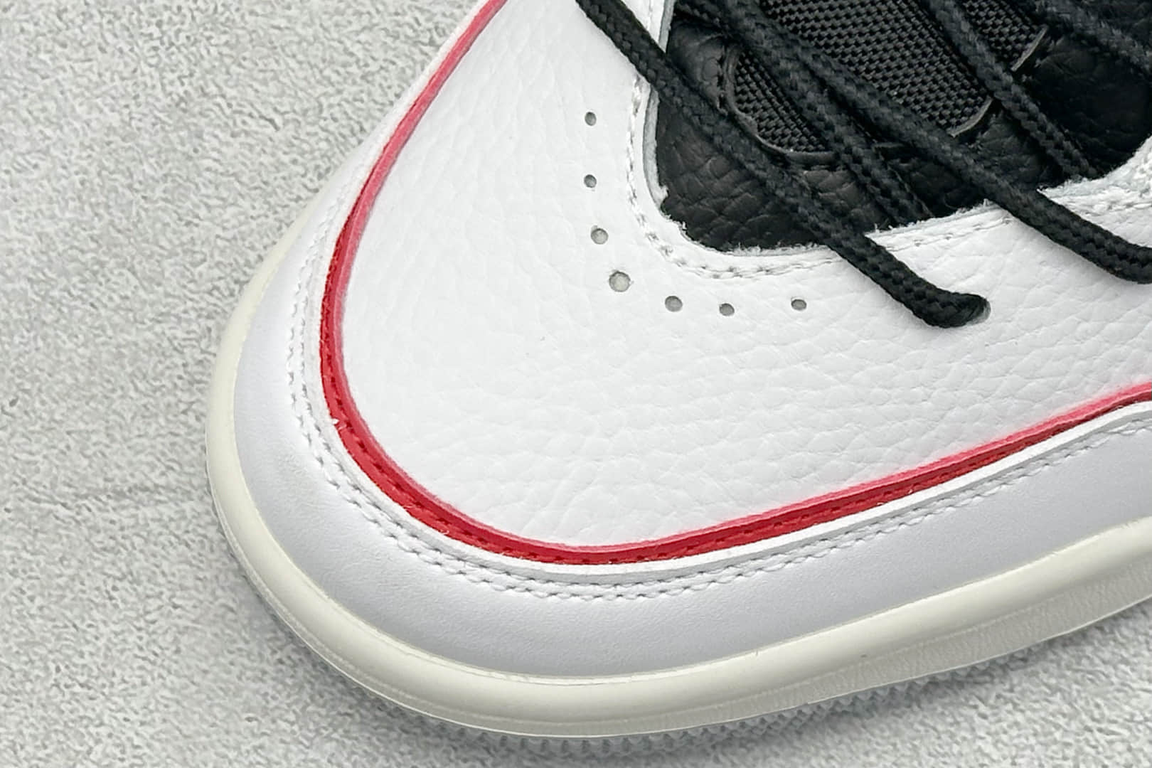 乔丹Air Jordan Courtside 23纯原版本AJ23白黑红复古篮球鞋 莆田AJ工厂 货号：HV1808-101