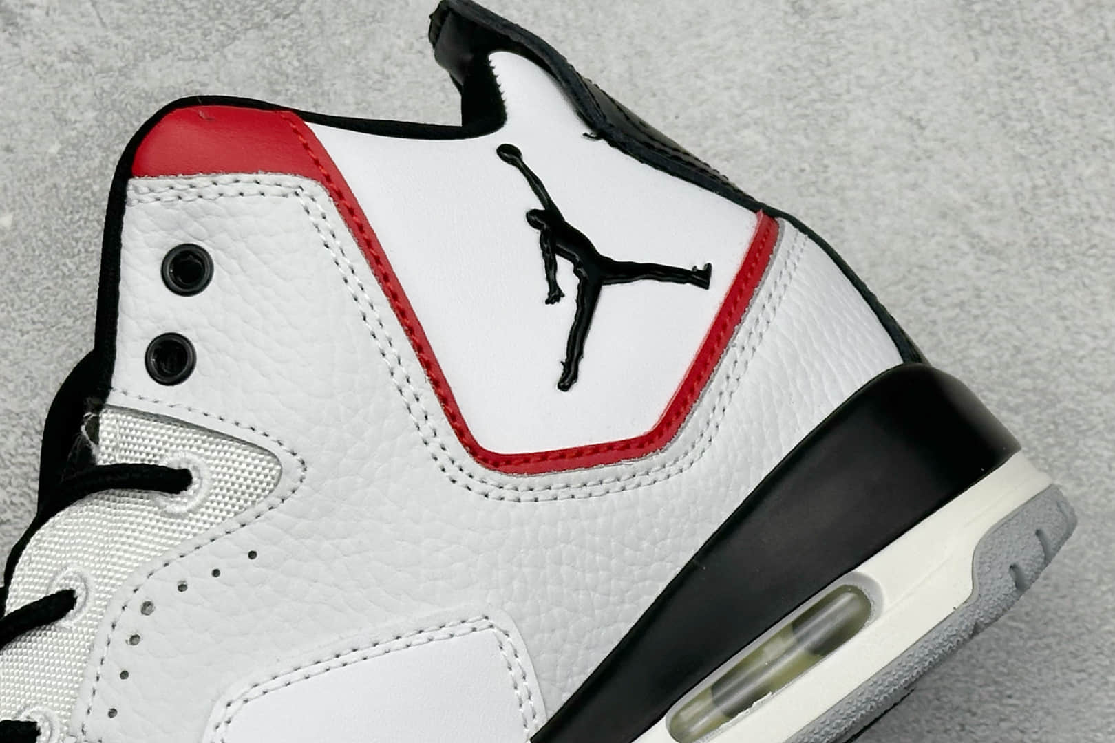 乔丹Air Jordan Courtside 23纯原版本AJ23白黑红复古篮球鞋 莆田AJ工厂 货号：HV1808-101