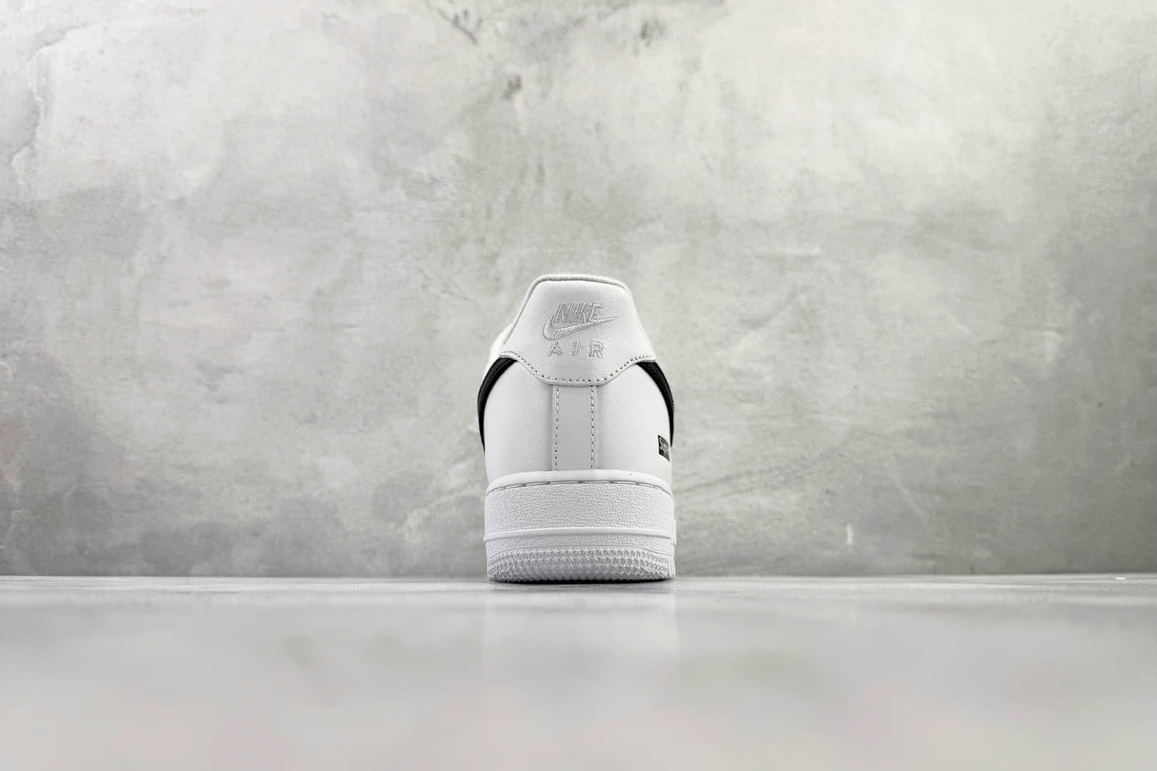 耐克Supreme x Nike Air Force 1 Low SP纯原版本Supreme联名AF1空军一号白黑勾低帮运动板鞋 莆田耐克代理 货号:CU9225-102