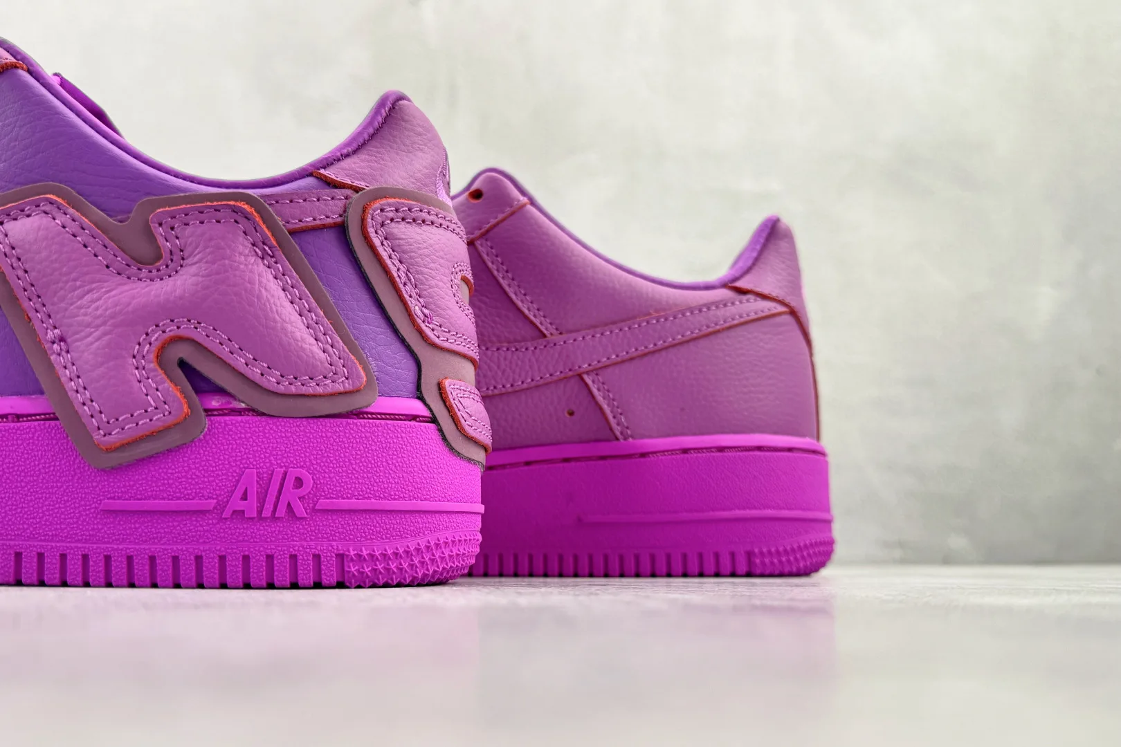 耐克CPFM x Nike Air Force 1纯原版本空军一号紫色AF1低帮板鞋 莆田耐克工厂 货号：FQ7069-500