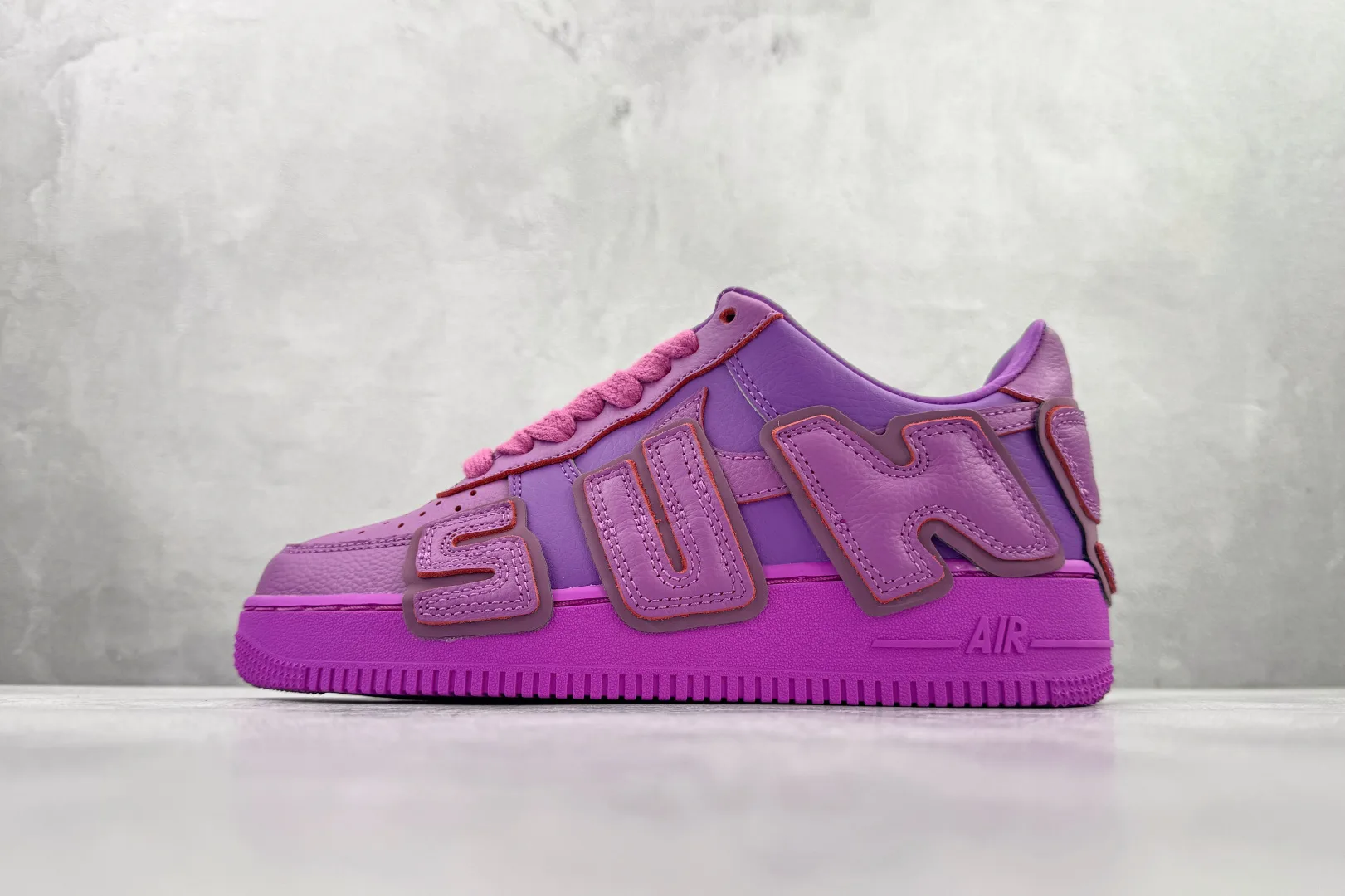 耐克CPFM x Nike Air Force 1纯原版本空军一号紫色AF1低帮板鞋 莆田耐克工厂 货号：FQ7069-500