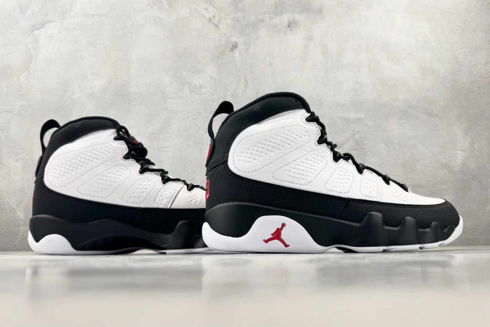 Jordan Air Jordan 9 Retro OG 黑白 纯原版本 实拍图 6