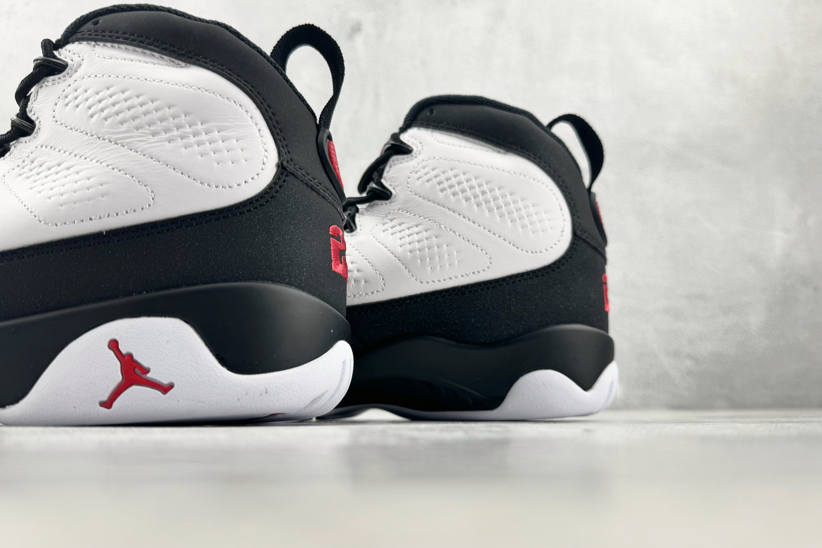 Jordan Air Jordan 9 Retro OG 黑白 纯原版本 实拍图 8