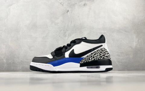 乔丹Jordan Legacy 312 白黑蓝 纯原版本